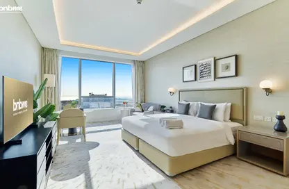 Apartment - Studio - 1 Bathroom for rent in The Palm Tower - Palm Jumeirah - Dubai