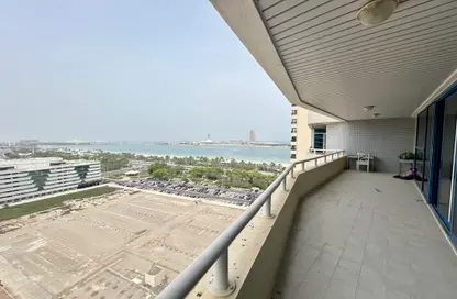 دوبلكس - 3 غرف نوم - 4 حمامات للايجار في برج شاهين - الخالدية - أبوظبي