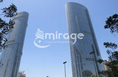 Outdoor Building image for: Apartment - 3 Bedrooms - 4 Bathrooms for sale in Sun Tower - Shams Abu Dhabi - Al Reem Island - Abu Dhabi, Image 1