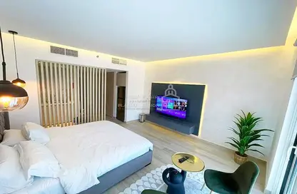Apartment - Studio - 1 Bathroom for rent in Waters Edge - Yas Island - Abu Dhabi
