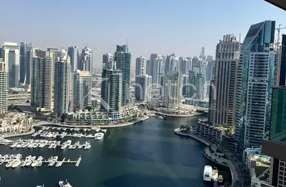 Apartment - 3 Bedrooms - 3 Bathrooms for rent in Damac Heights - Dubai Marina - Dubai