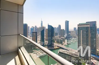 شقة - 2 غرف نوم - 2 حمامات للايجار في باي سنترال غرب - باي سنترال - دبي مارينا - دبي