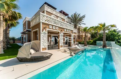 Villa - 4 Bedrooms - 7 Bathrooms for rent in Balqis Residence - Kingdom of Sheba - Palm Jumeirah - Dubai