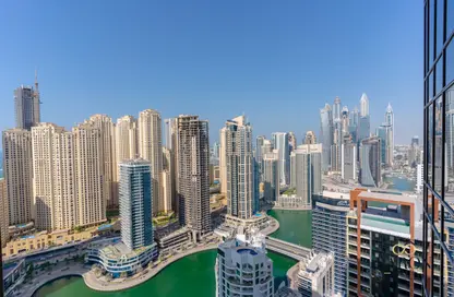 شقة - 1 حمام للايجار في جي دبليو ماريوت هوتيل مارينا - دبي مارينا - دبي