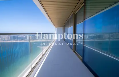 شقة - 2 غرف نوم - 2 حمامات للايجار في جراند بلو تاور 1 - إعمار بيتشفرونت - دبي هاربور - دبي