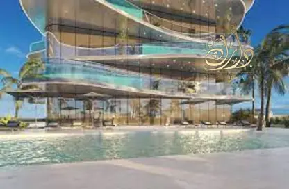 صورة لـ حوض سباحة شقة - 1 حمام للبيع في عزيزي ميراج 1 - ستوديو سيتي - دبي ، صورة رقم 1