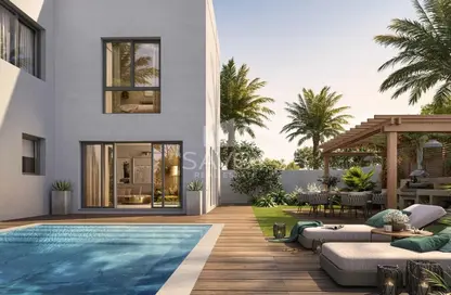 Pool image for: Townhouse - 3 Bedrooms - 4 Bathrooms for sale in Noya Viva - Noya - Yas Island - Abu Dhabi, Image 1