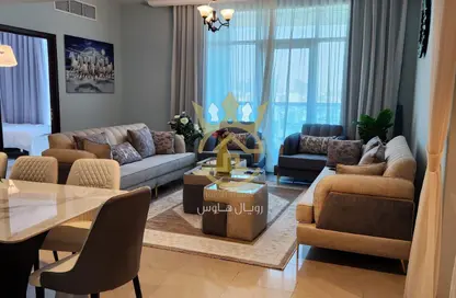 Apartment - 3 Bedrooms - 3 Bathrooms for sale in Corniche Tower - Ajman Corniche Road - Ajman