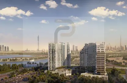 Outdoor Building image for: Apartment - 2 Bedrooms - 3 Bathrooms for sale in Creek Views II - Dubai Healthcare City - Dubai, Image 1
