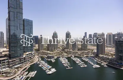 Apartment - 3 Bedrooms - 4 Bathrooms for sale in Iris Blue - Dubai Marina - Dubai
