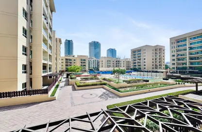 Apartment - 1 Bedroom - 1 Bathroom for rent in Al Dhafra 3 - Al Dhafra - Greens - Dubai