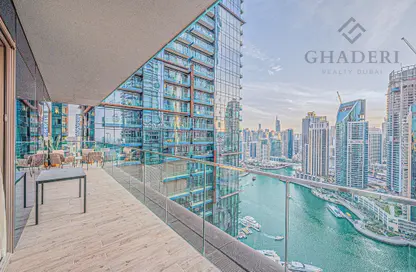 Balcony image for: Apartment - 2 Bedrooms - 3 Bathrooms for rent in Jumeirah Living Marina Gate - Marina Gate - Dubai Marina - Dubai, Image 1