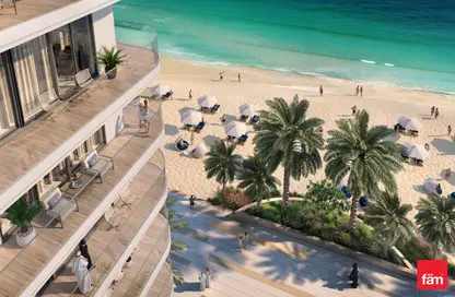 Apartment - 1 Bedroom - 1 Bathroom for sale in Palace Beach Residence - EMAAR Beachfront - Dubai Harbour - Dubai