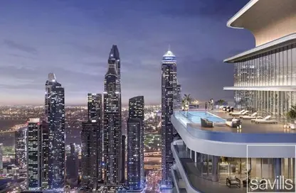 Apartment - 1 Bedroom - 1 Bathroom for sale in Seapoint - EMAAR Beachfront - Dubai Harbour - Dubai