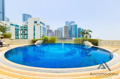 Apartment - 3 Bedrooms - 4 Bathrooms for rent in Beach Towers - Shams Abu Dhabi - Al Reem Island - Abu Dhabi