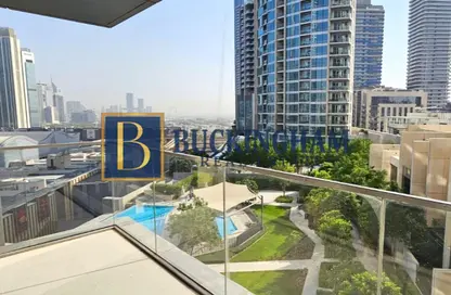 Apartment - 1 Bedroom - 2 Bathrooms for rent in Boulevard Point - Downtown Dubai - Dubai