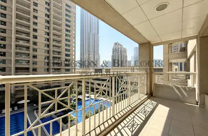 شقة - 2 غرف نوم - 3 حمامات للايجار في 29-1 برج بوليفارد - برج بوليفارد 29 - دبي وسط المدينة - دبي