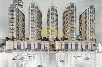 Apartment - 2 Bedrooms - 3 Bathrooms for sale in Ajman Creek Towers - Al Rashidiya 1 - Al Rashidiya - Ajman