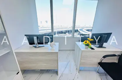 Office Space - Studio - 1 Bathroom for rent in Fatima Mohammad Ahmad Bin Suleiman Building - Al Raffa - Bur Dubai - Dubai