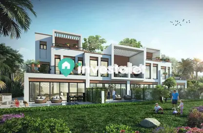 Townhouse - 5 Bedrooms - 6 Bathrooms for sale in Costa Brava 1 - Costa Brava at DAMAC Lagoons - Damac Lagoons - Dubai