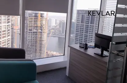 Office Space - Studio - 1 Bathroom for rent in The Burlington - Business Bay - Dubai