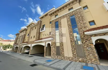 Outdoor Building image for: Townhouse - 4 Bedrooms - 4 Bathrooms for rent in Luluat Al Raha - Al Raha Beach - Abu Dhabi, Image 1
