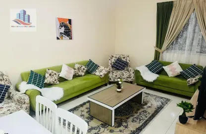 Living Room image for: Apartment - 1 Bedroom - 1 Bathroom for rent in Al Taawun Street - Al Taawun - Sharjah, Image 1