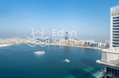 Apartment - 1 Bedroom - 1 Bathroom for rent in Beach Isle Tower 1 - Beach Isle - EMAAR Beachfront - Dubai Harbour - Dubai