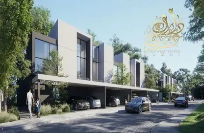 Outdoor Building image for: Townhouse - 3 Bedrooms - 4 Bathrooms for sale in Jouri Hills - Jumeirah Golf Estates - Dubai, Image 1