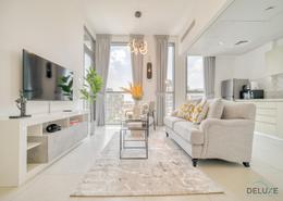Living Room image for: Apartment - 1 bedroom - 1 bathroom for rent in Afnan 3 - Midtown - Dubai Production City (IMPZ) - Dubai, Image 1