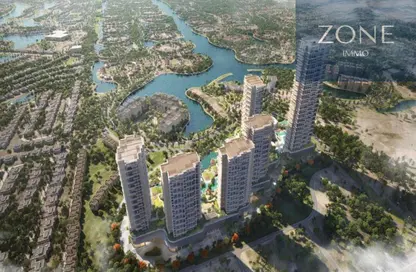 Apartment - 1 Bedroom - 2 Bathrooms for sale in Serenia District - West - Jumeirah Heights - Jumeirah Islands - Dubai