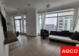 Living Room image for: Apartment - 1 bedroom - 2 bathrooms for rent in Burj Views C - Burj Views - Downtown Dubai - Dubai, Image 1