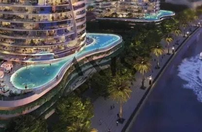 صورة لـ حوض سباحة شقة - 1 حمام للبيع في داماك ألتيتيود تاور - الخليج التجاري - دبي ، صورة رقم 1