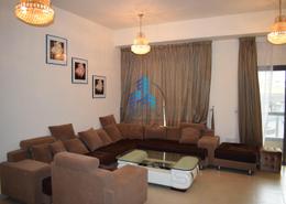 Living Room image for: Apartment - 1 bedroom - 1 bathroom for rent in Bahar 6 - Bahar - Jumeirah Beach Residence - Dubai, Image 1