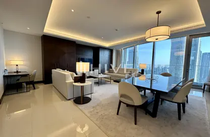شقة - 3 غرف نوم - 5 حمامات للايجار في 1 فندق العنوان-سكاي فيو - أبراج العنوان سكاي فيو - دبي وسط المدينة - دبي
