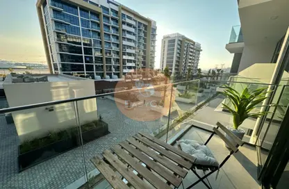 Outdoor Building image for: Apartment - 1 Bathroom for rent in AZIZI Riviera 14 - Meydan One - Meydan - Dubai, Image 1