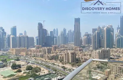 Apartment - 2 Bedrooms - 2 Bathrooms for rent in Burj Views C - Burj Views - Downtown Dubai - Dubai