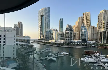Water View image for: Apartment - 1 Bedroom - 2 Bathrooms for sale in Marina Star - Dubai Marina - Dubai, Image 1