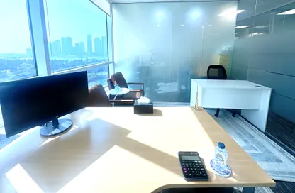 Office Space - Studio - 2 Bathrooms for rent in Concord Tower - Dubai Media City - Dubai