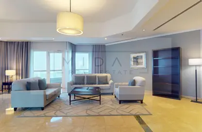 Hotel  and  Hotel Apartment - 3 Bedrooms - 5 Bathrooms for rent in Marriott Harbour Hotel and Suites - Dubai Marina - Dubai