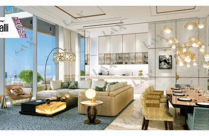Apartment - 3 Bedrooms - 4 Bathrooms for sale in Cavalli Casa Tower - Al Sufouh 2 - Al Sufouh - Dubai