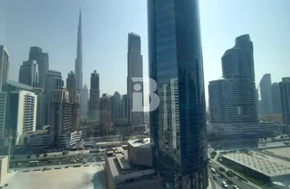 مكتب - استوديو للايجار في برج بلو باي - الخليج التجاري - دبي