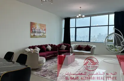 Compound - Studio - 2 Bathrooms for rent in Ajman Corniche Residences - Ajman Corniche Road - Ajman
