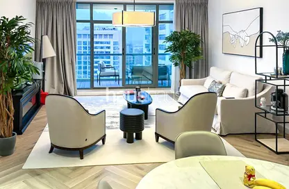شقة - 2 غرف نوم - 2 حمامات للايجار في برج لينكس الشرقي - ذا لينكس - ذا فيوز - دبي