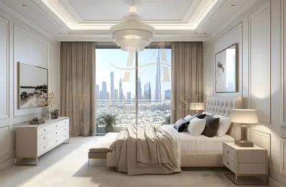 Apartment - 1 Bedroom - 2 Bathrooms for sale in Tiger Sky Tower - Business Bay - Dubai