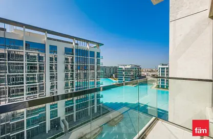 Pool image for: Apartment - 1 Bedroom - 2 Bathrooms for rent in Residences 16 - District One - Mohammed Bin Rashid City - Dubai, Image 1