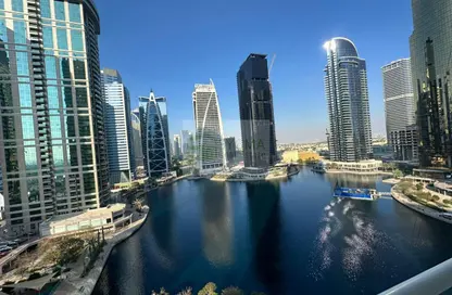 Apartment - Studio - 1 Bathroom for rent in Lake Terrace - JLT Cluster D - Jumeirah Lake Towers - Dubai