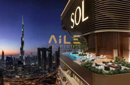 Apartment - 2 Bedrooms - 2 Bathrooms for sale in Sol Luxe - Sheikh Zayed Road - Dubai