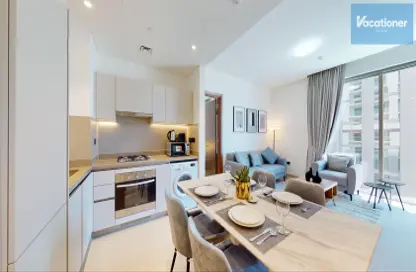 Kitchen image for: Apartment - 2 Bedrooms - 2 Bathrooms for rent in Sobha Creek Vista Heights - Sobha Hartland - Mohammed Bin Rashid City - Dubai, Image 1