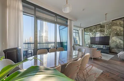 Apartment - 3 Bedrooms - 4 Bathrooms for rent in Burj Vista 1 - Burj Vista - Downtown Dubai - Dubai